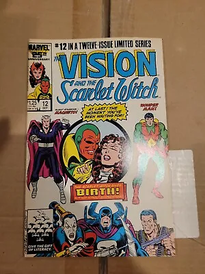 Buy The Vision And The Scarlet Witch #12  Comic 1st App Thomas And Billy NM 9.4 • 23.64£