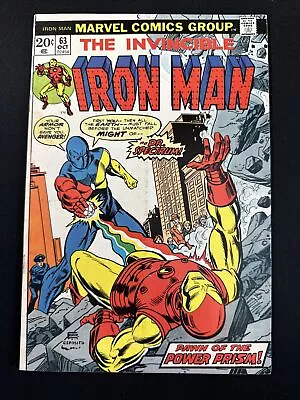 Buy Ironman #63 Marvel Comics Vintage Old Silver Age 1973 1st Print Very Good *A1 • 10.32£