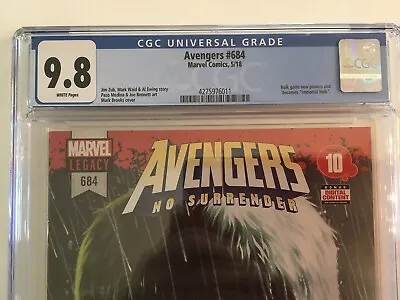 Buy Avengers 684 Cover A First Print CGC 9.8 First Immortal Hulk • 63.07£