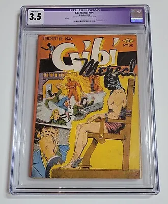 Buy Gibi Mensal 196 Brazil 1940 - Contains Marvel Mystery Comics 3, 4 And 6 Stories! • 1,342.71£