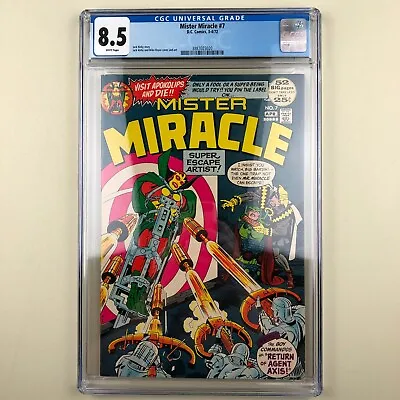 Buy Mister Miracle #7 (1972) CGC 8.5, 1st Kanto, 1st Big Barda On Cover • 59.96£