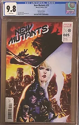 Buy New Mutants #25 Tan 1:25 Retailer Incentive Variant CGC 9.8 • 39.40£