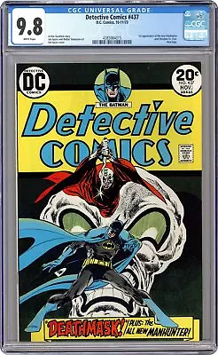 Buy Detective Comics #437 CGC 9.8 1973 4385984015 • 1,423.15£