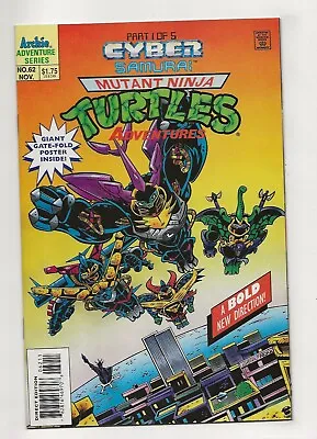 Buy Teenage Mutant Ninja Turtles Adventures #62 (1994) Archie Comics NM- 9.2 • 46.51£