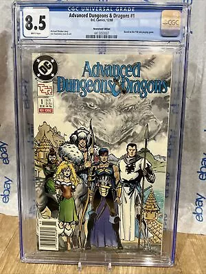 Buy Comic ADVANCED DUNGEONS And DRAGONS #1 CGC 8.5 RARE! Newsstand Graded • 47.69£