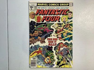 Buy Fantastic Four 183 1977 Annihilus Sal Buscema Joe Sinnott Thundra VF • 5.52£