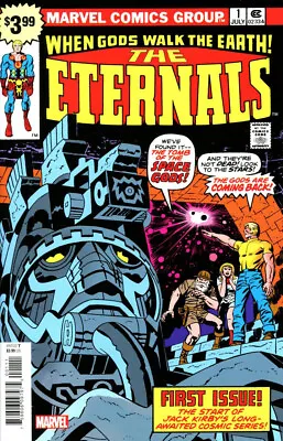Buy The Eternals #1 (RARE Marvel Facsimile Edition Variant) • 9.99£