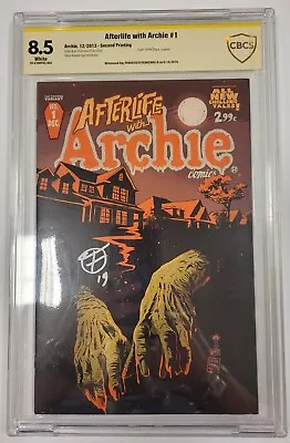 Buy Afterlife With Archie #1 SIGNED Francesco Francavilla CBCS 8.5+ 2nd Print RARE! • 106.44£