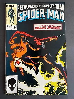 Buy Peter Parker The Spectacular Spider-Man #102 Marvel 1985 Comics • 7.74£
