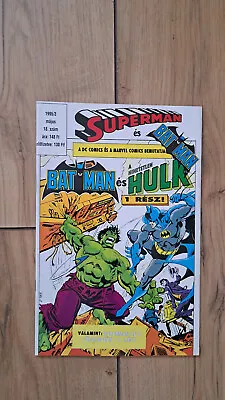 Buy Comic Hungary Foreign Edition - Batman Vs The Incredible Hulk Superman • 35.82£