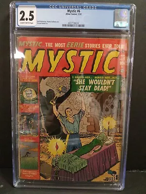 Buy Atlas Comics Mystic #6 CGC 2.5 • 172.49£