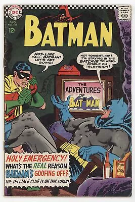 Buy Batman 183 DC 1966 VG FN 2nd Poison Ivy Robin Carmine Infantino TV Show • 56.61£
