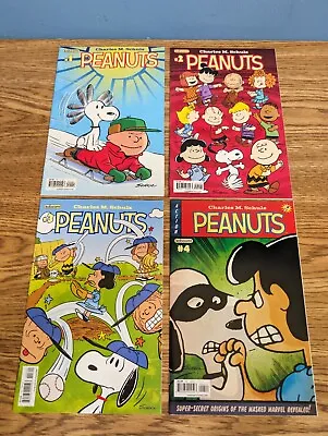 Buy Peanuts #1 2 3 4 | Charles Schulz Covers | Kaboom Boom Studios 2012 • 23.83£