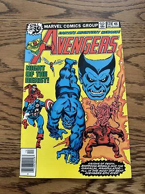 Buy Avengers #178 (Marvel Comics 1978) Beast Solo Story! Captain America VF • 7.50£