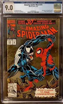 Buy Amazing Spider-Man 375  CGC  9.0  VF/NM   OW/W Pages • 48.25£