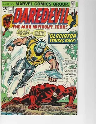 Buy Daredevil #113 1st Cameo Appearance Of Death-Stalker 1964 Series Marvel • 19.78£