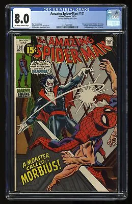 Buy Amazing Spider-Man #101 CGC VF 8.0 National Diamond Sales Variant Marvel 1971 • 869.94£