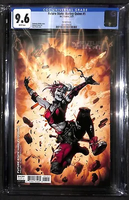 Buy Future State Harley Quinn #1 Frank Variant  2021 DC CGC 9.6 • 39.65£