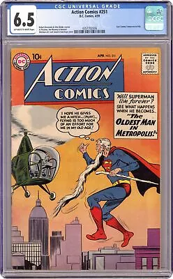 Buy Action Comics #251 CGC 6.5 1959 4357702006 • 183.89£
