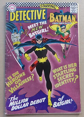 Buy DETECTIVE COMICS #359, KEY ISSUE, 1st NEW 'BATGIRL' & INTRO. OF BARBARA GORDON!! • 550£