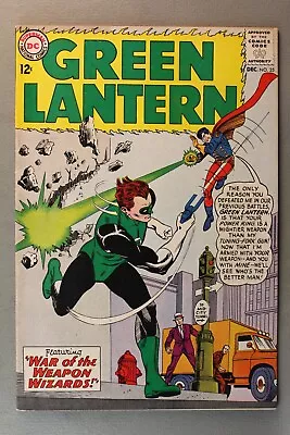 Buy Green Lantern #25 *1963* Featuring  War Of The Weapon Wizards!  Gil Kane ~ Art • 132.41£