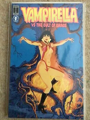 Buy Harris Comics -VAMPIRELLA Vs The Cult Of Chaos 1st Edition (1991) TPB • 17.50£