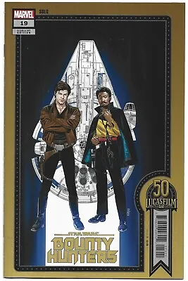 Buy Star Wars: Bounty Hunters #19 - Sprouse Lucasfilm 50th Anniversary Variant, 2021 • 3£