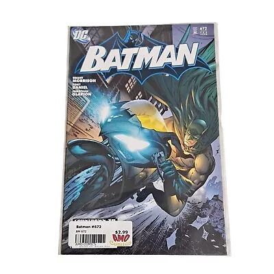 Buy Batman #672 Comic Book DC Comics Grant Morrison Tony Daniel Jonathan Glapion • 3.35£