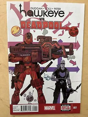 Buy Hawkeye Vs Deadpool #1, Marvel Comics, December 2014, NM • 5.20£