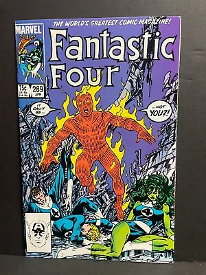 Buy Fantastic Four #289 1986 NM  High Grade Marvel Comic UNREAD  • 5.56£