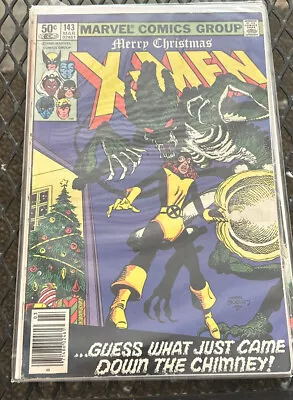 Buy The Uncanny X-Men #143 (1981, Marvel  COMIC BOOK MERRY CHRISTMAS VERSION • 7.88£