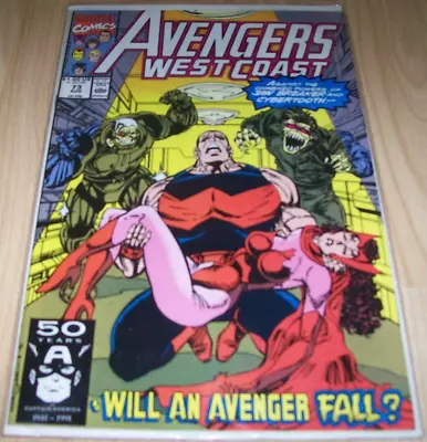Buy Avengers West Coast (1985) #73...Published Aug 1991 By Marvel. • 14.95£