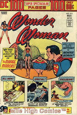 Buy WONDER WOMAN  (1942 Series)  (DC) #211 Very Good Comics Book • 79.80£