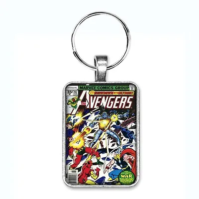 Buy The Avengers #162 Cover Key Ring Or Necklace Ultron Black Panther Iron-Man Thor  • 12.29£