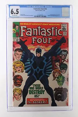 Buy Fantastic Four #46 - Marvel Comics 1966 CGC 6.5 1st Full Appearance Of Black Bol • 173.07£