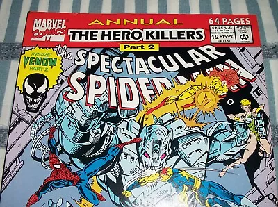 Buy The Spectacular Spider-Man Annual #12 With VENOM From 1992 In VF- Condition DM • 7.19£
