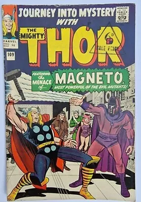 Buy Journey Into Mystery With Thor 109 Marvel Silver Age 1964 Magneto App • 180£
