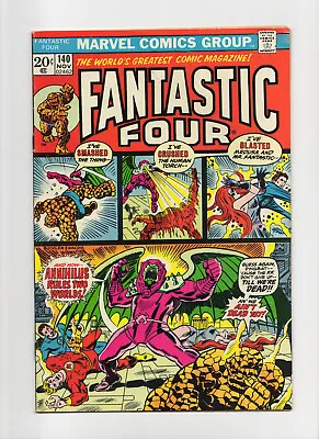 Buy Fantastic Four #140 Annihilus Origin *1973*  • 12.64£