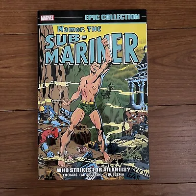 Buy Sub-Mariner Epic Collection Volume 3 - Who Strikes For Atlantis? (Marvel Comics) • 31.61£