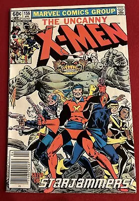 Buy Uncanny X-Men 156, HTF Newsstand. Classic Starjammers Cover. • 5.91£
