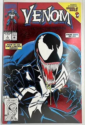 Buy Venom Lethal Protector # 1 Marvel Comics 1993 Solo Title Red Foil • 14.23£