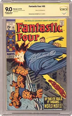 Buy Fantastic Four #95 CBCS 9.0 SS Joe Sinnott 1970 18-089E087-037 • 136.73£