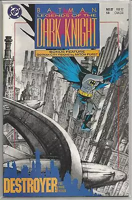 Buy Batman : Legends Of The Dark Knight #27, Vintage DC Comic From February 1992 • 6.95£