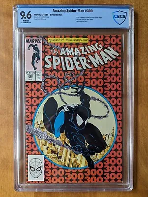 Buy Amazing Spider-Man #300 CBCS 9.6 NEVER PRESSED 1ST FULL VENOM & ORIGIN 25TH ANN • 999.40£