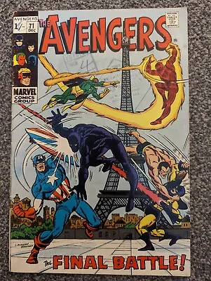 Buy Avengers 71. Marvel 1969  Grandmaster, Squadron Supreme, The Invaders • 39.98£