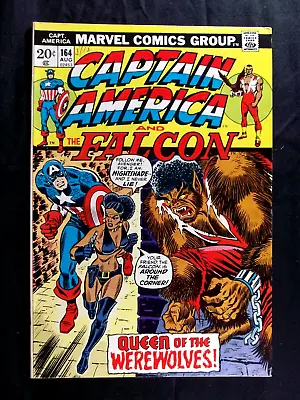 Buy Captain America #164 FN 6.0 1st Nightshade Vintage Marvel Comics 1973 • 40.54£