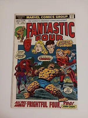 Buy Fantastic Four #129 1st Appearance Of Thundra 1972 She-Hulk Disney+ Vintage MCU • 25.33£