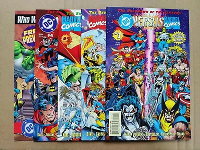 Buy DC VS Marvel 1 2 3 4 + Preview Lot Of 5 FN/VF To VF 1996 1-4 1st PRINT (2) • 30.83£