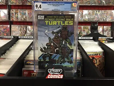 Buy Teenage Mutant Ninja Turtles #51 1st Jennika! CGC 9.4! • 90.50£