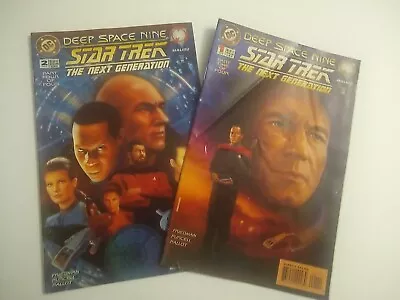 Buy DC Comics. Star Trek The Next Generation Deep Space Nine #1 & #2. Dec 1994 • 5£